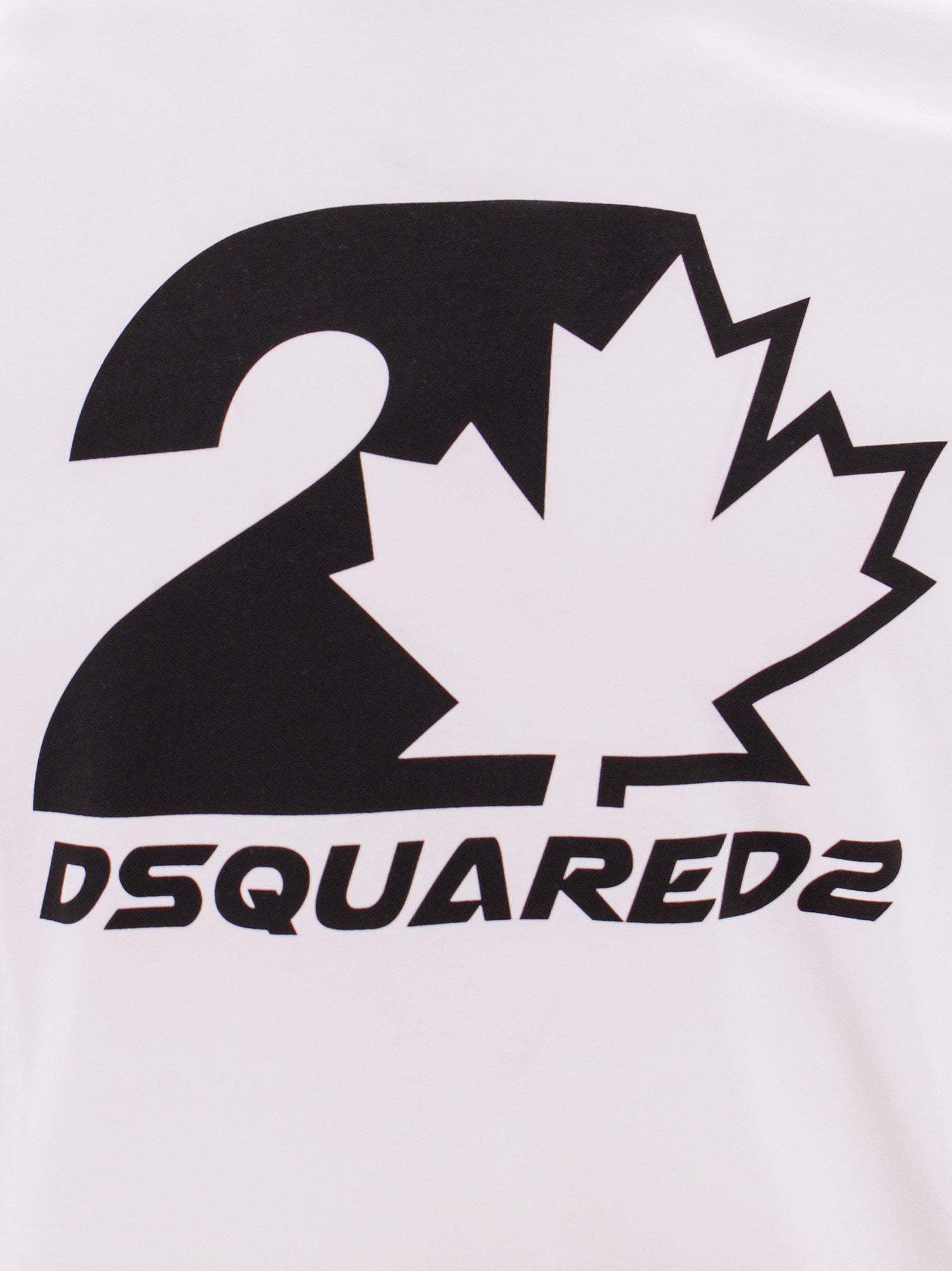 Shop Dsquared2 Logo-print Cotton T-shirt In White