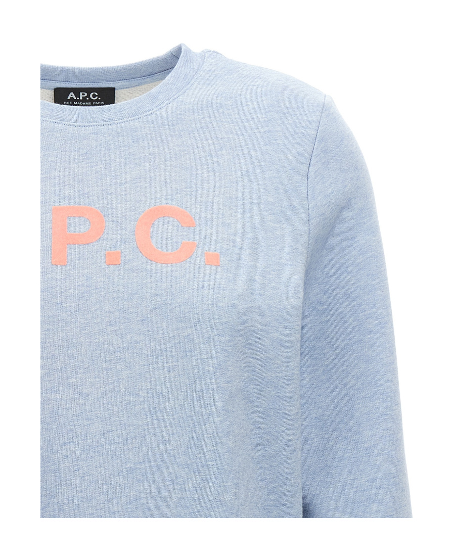 APC VIVA LOGO COTTON SWEATSHIRT 