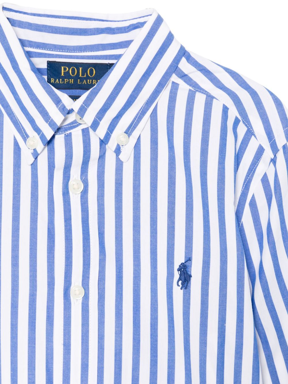Polo Ralph Lauren Striped Shirt In Blue