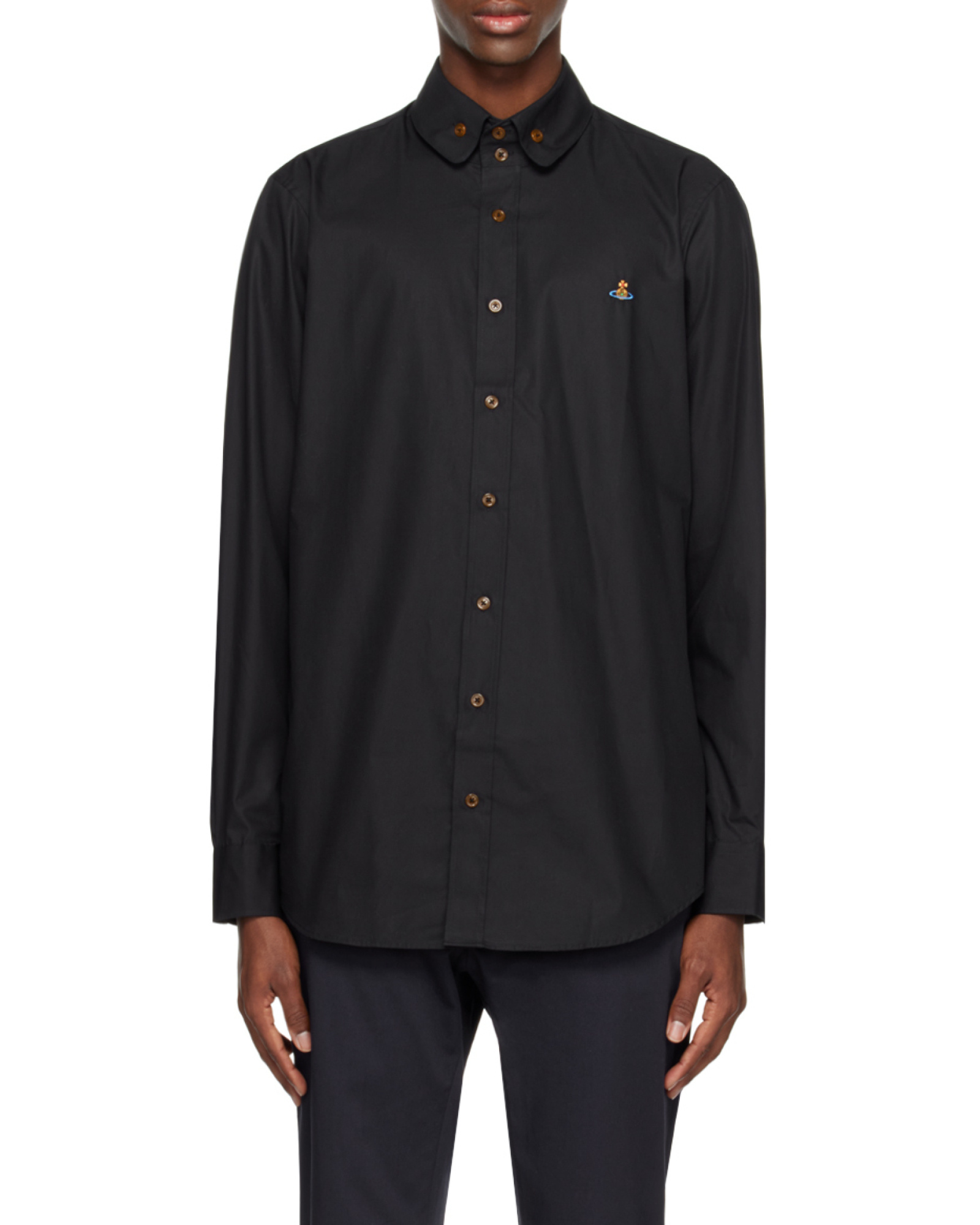 Vivienne Westwood Classic Long-sleeve Shirt With Embroidered Detail