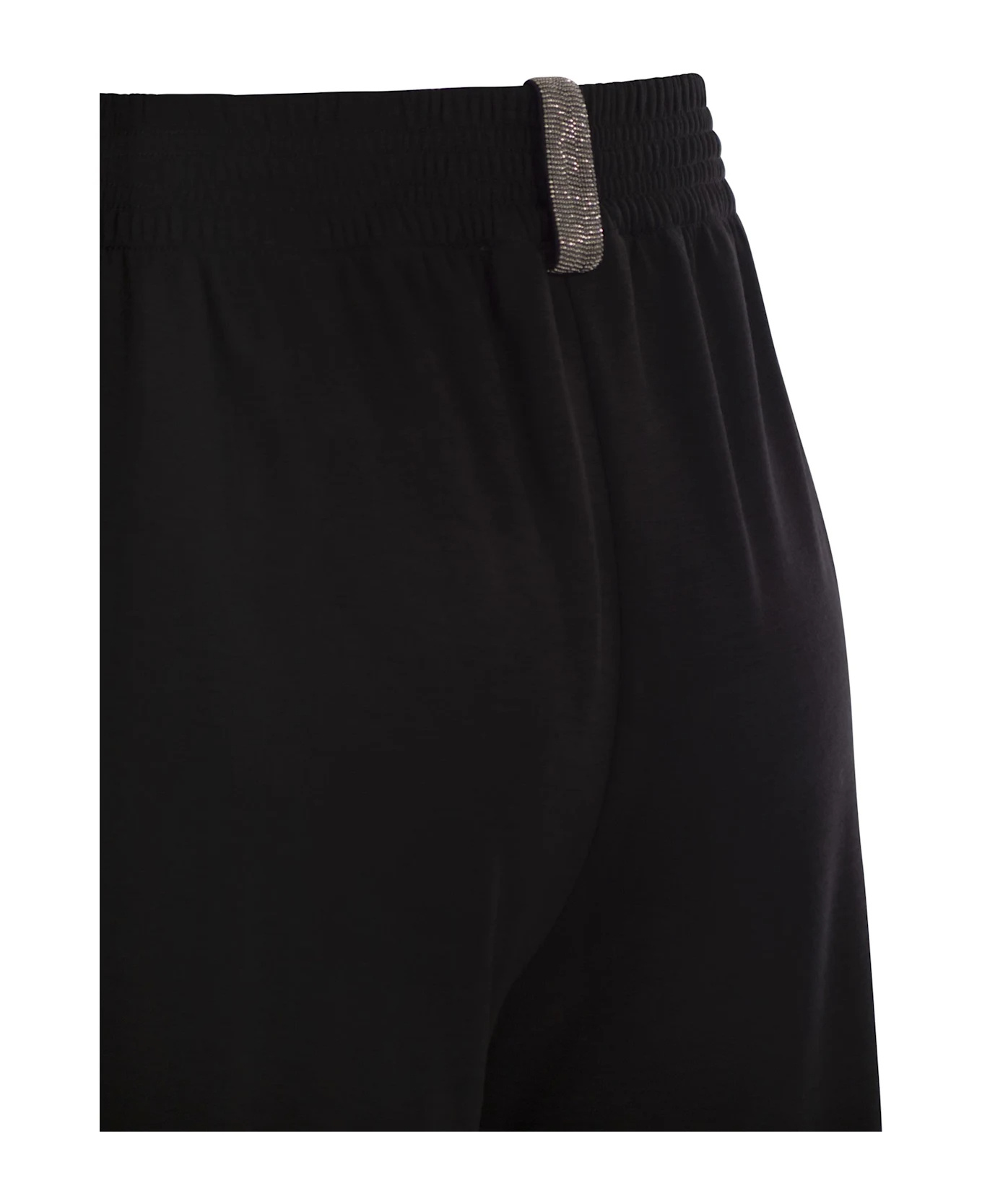 Fabiana Filippi Belt Loop Casual Pants In Black