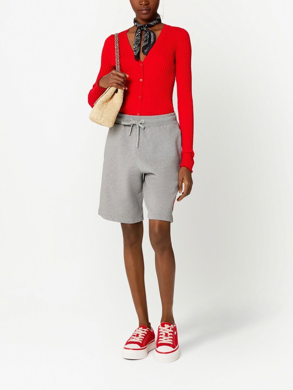 AMI ALEXANDRE MATTIUSSI LOGO SHORTS