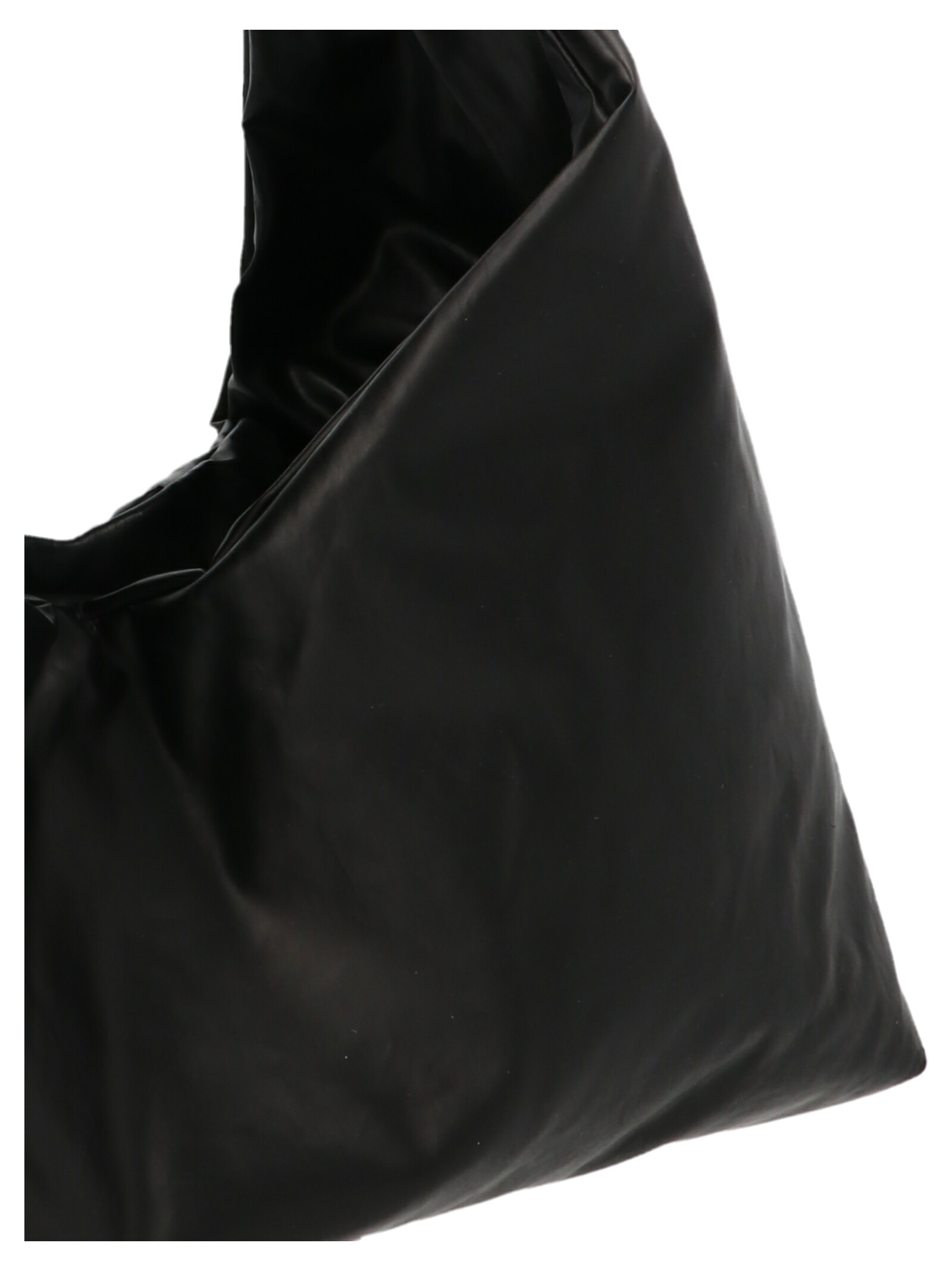 Kassl Anchor Drawstring Shoulder Bag In Black