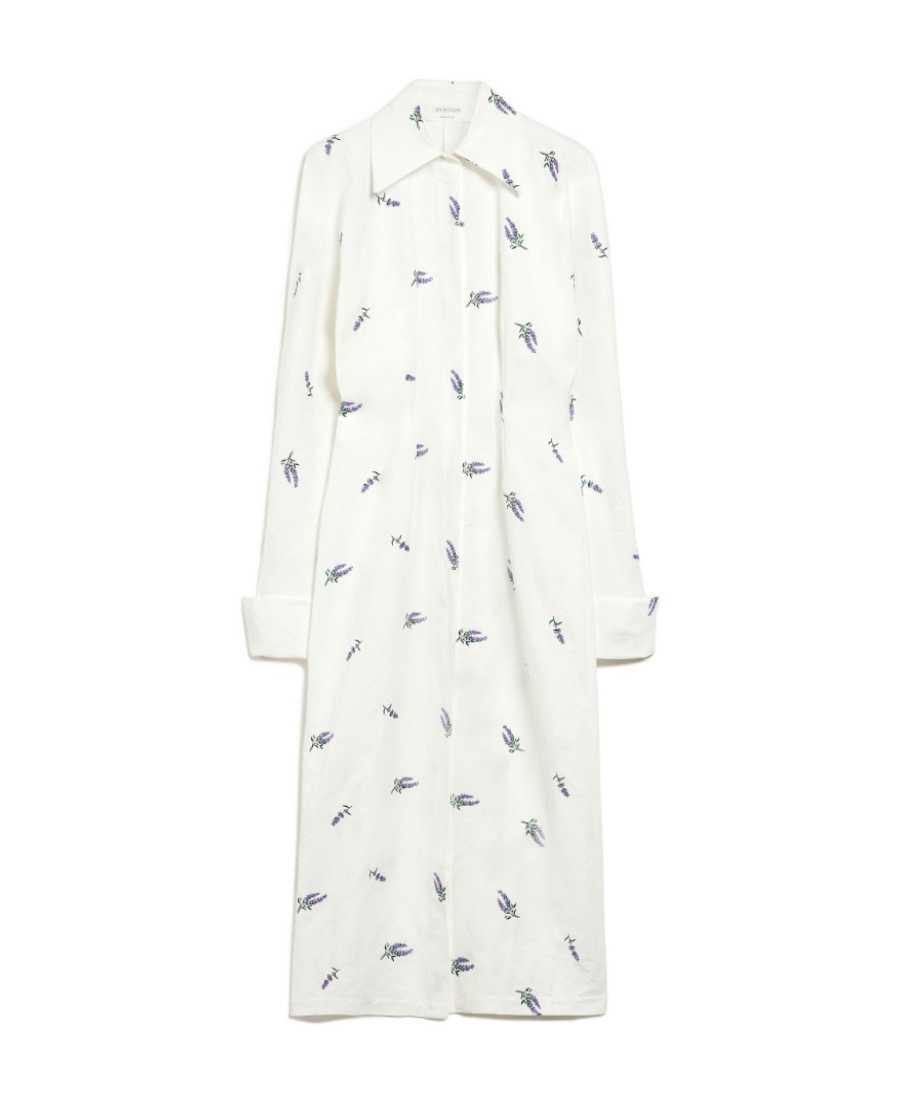 Sportmax Shirt-style Dress In White