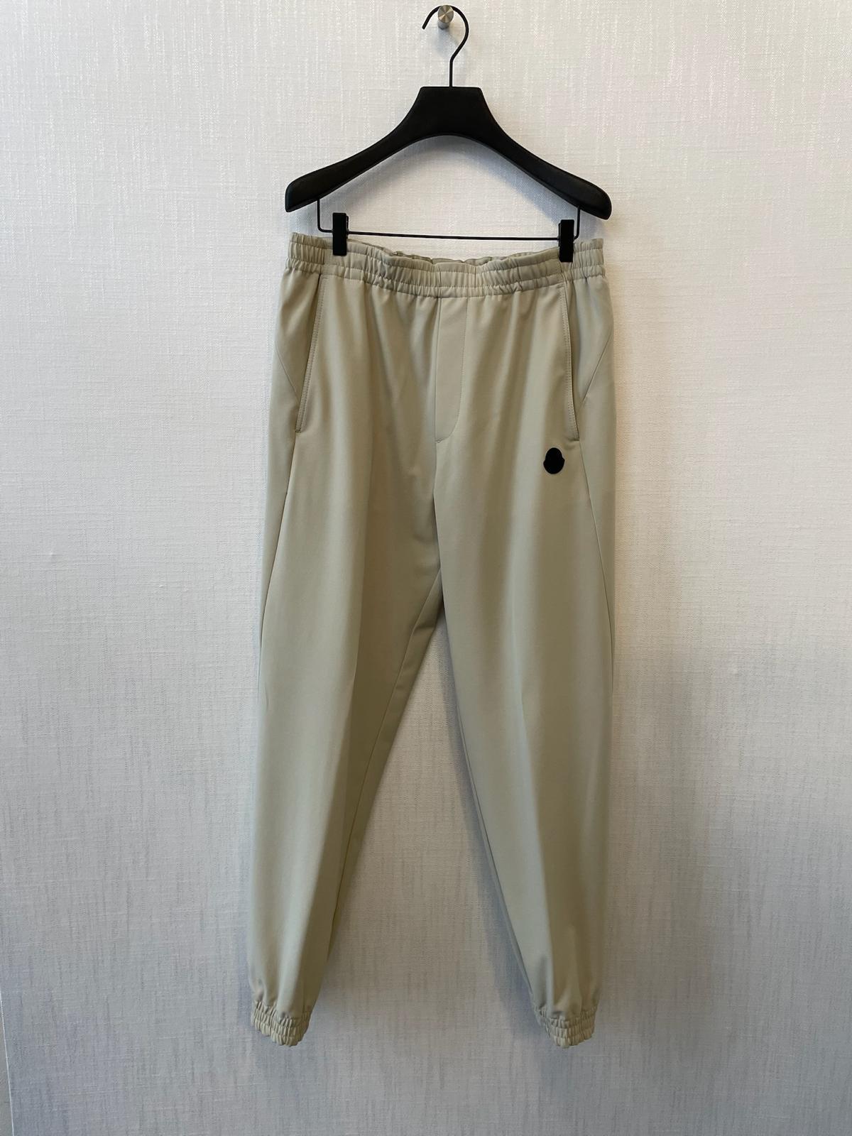 Moncler Elasticated-cuff Track Pants In Gray