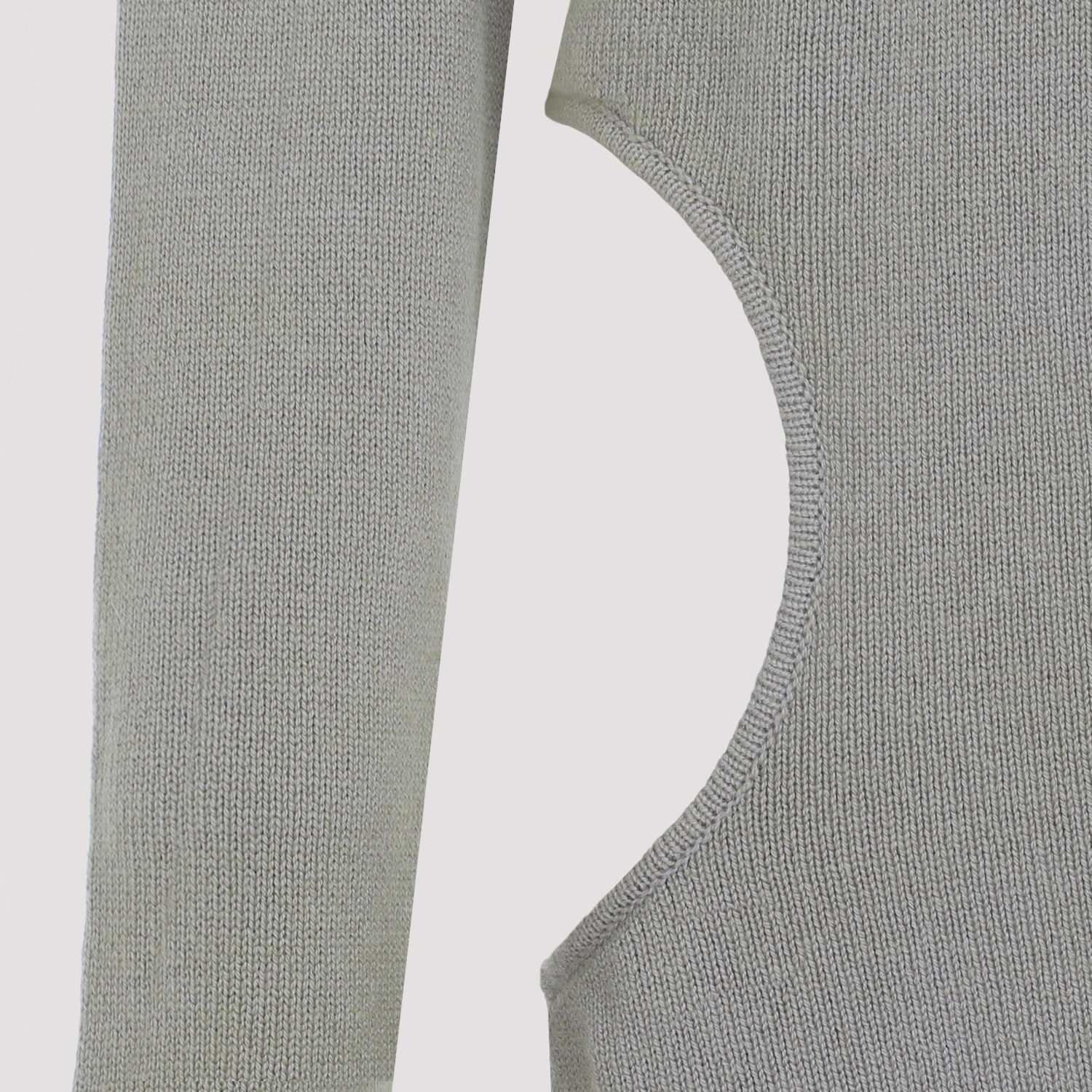 Moncler X Rick Owens X Rick Owens Cut-out Jumper In Nude