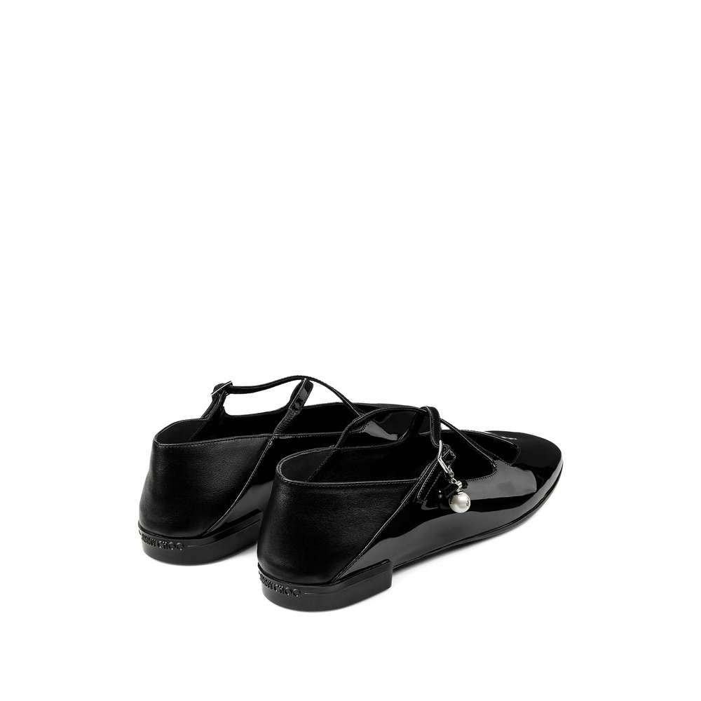 Jimmy Choo Round Toe Ballet Shoes