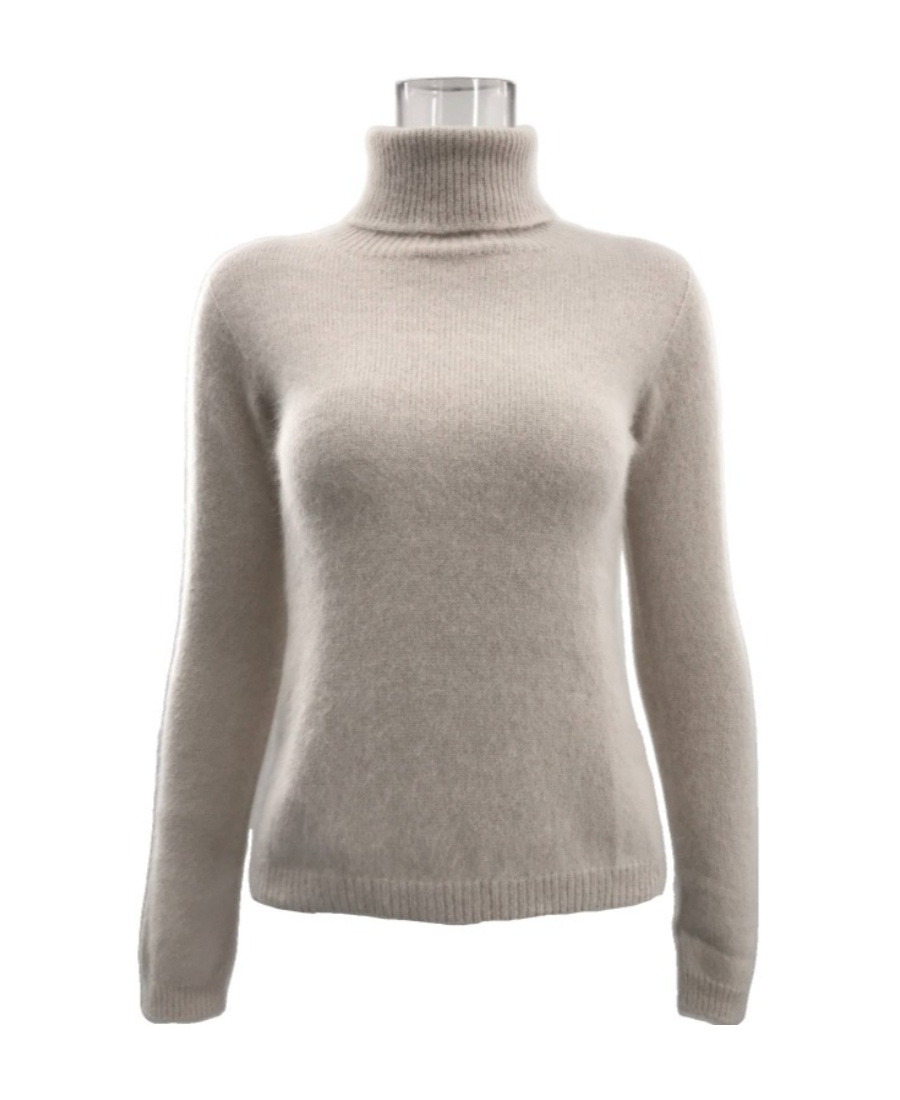 Max Mara Long-sleeved Sweater In Gray