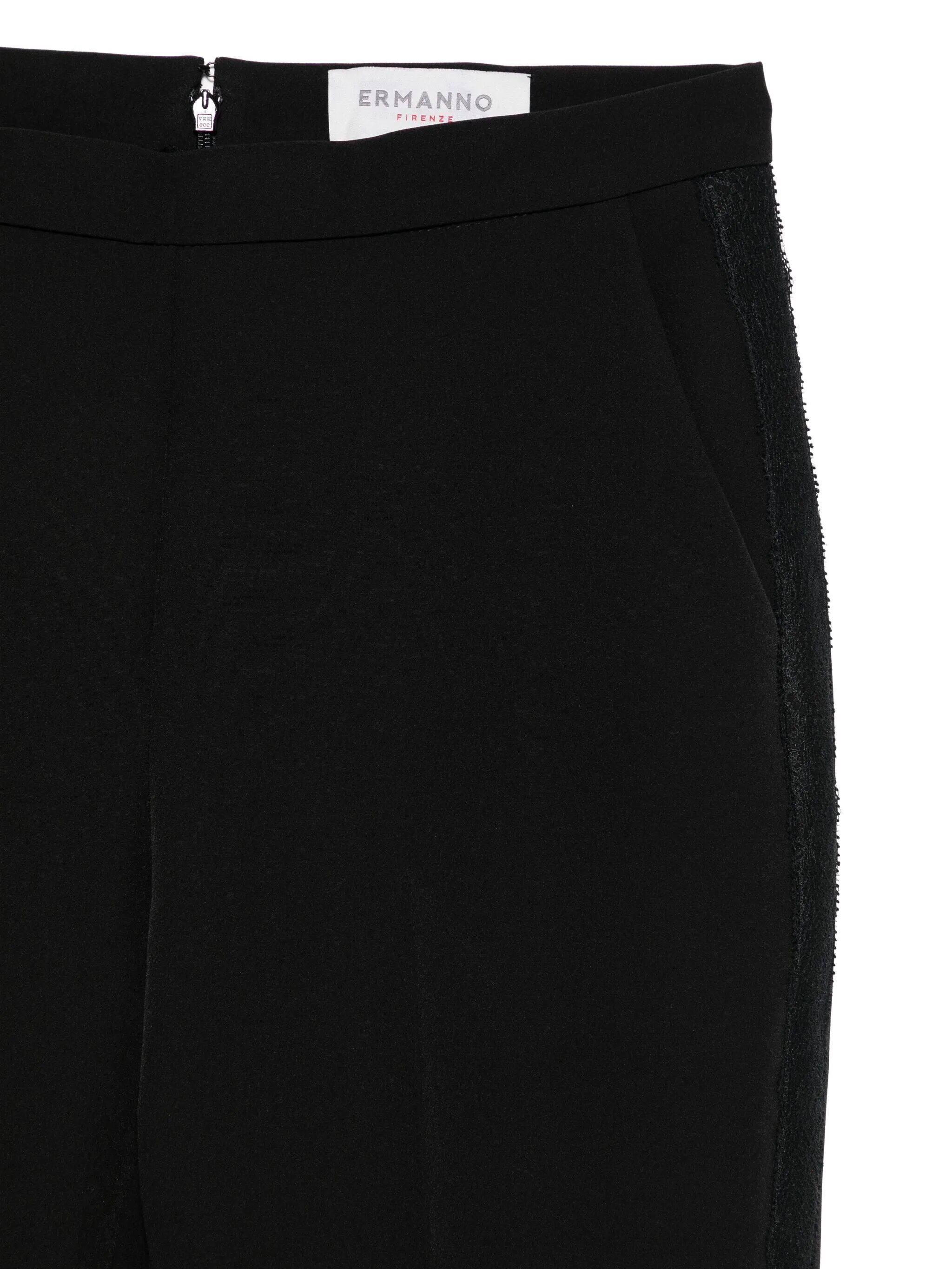 Ermanno Firenze Straight-leg Trousers In Black
