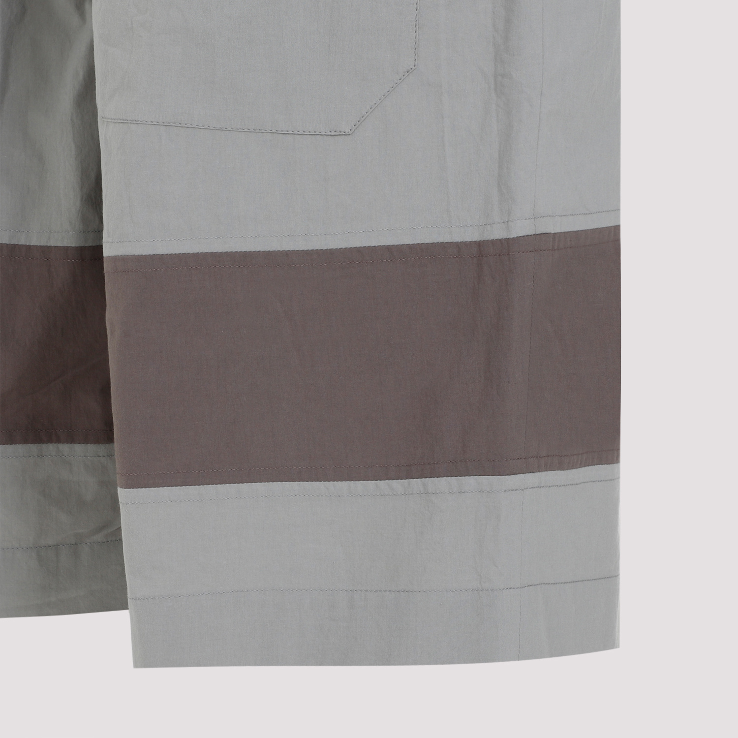 Craig Green Barrel Bermuda Shorts In Gray