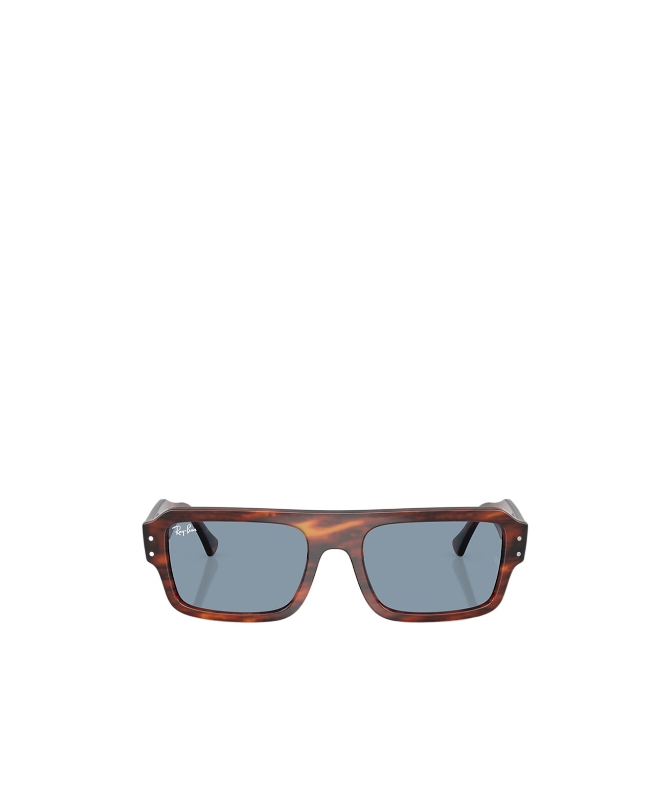 Ray Ban Ray-ban 56mm Rectangular Sunglasses In Blue