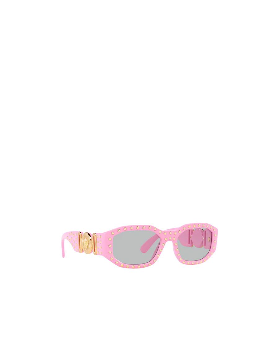 Versace Logo Sunglasses In Pink