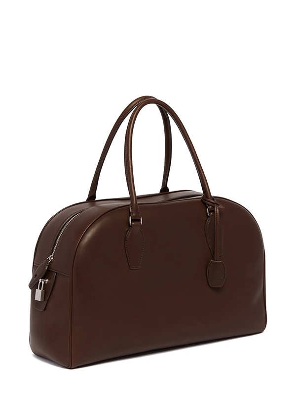 The Row Zipper Handbag In Burgundy