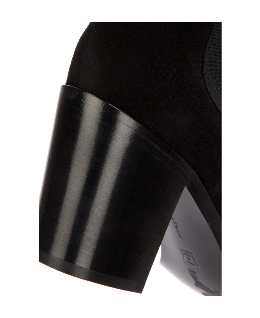 Gianvito Rossi Woman Ankle Boots Black Size 7 Soft Leather In Black