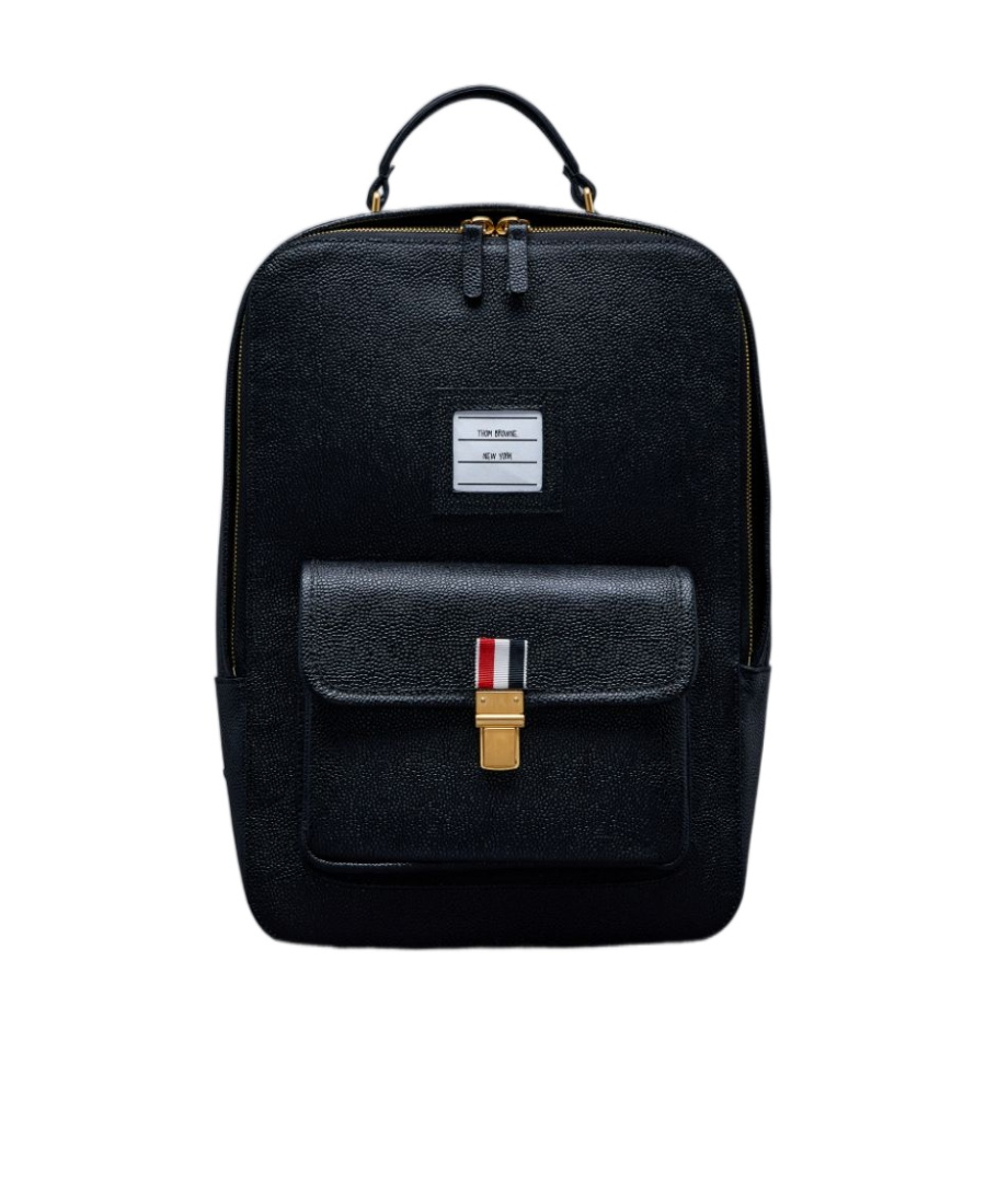 THOM BROWNE PEBBLE TEXTURE BACKPACK