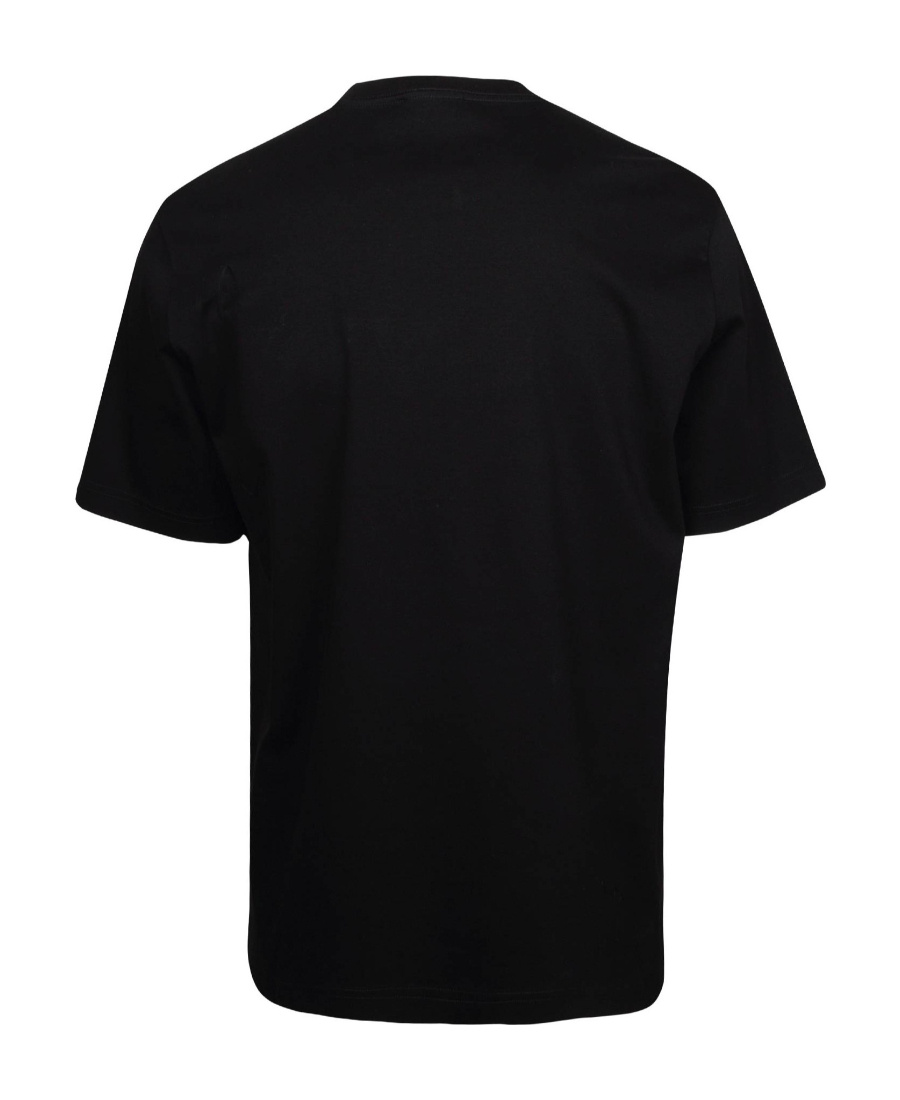 LANVIN LANVIN LOGO EMBROIDERED CREWNECK T-SHIRT