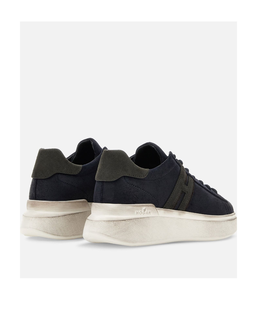 Hogan H580 Low-top Sneakers In Black
