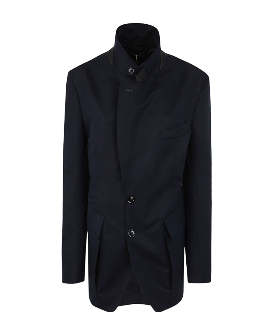 Tom Ford Zipped-up Single-breasted Blazer In Black