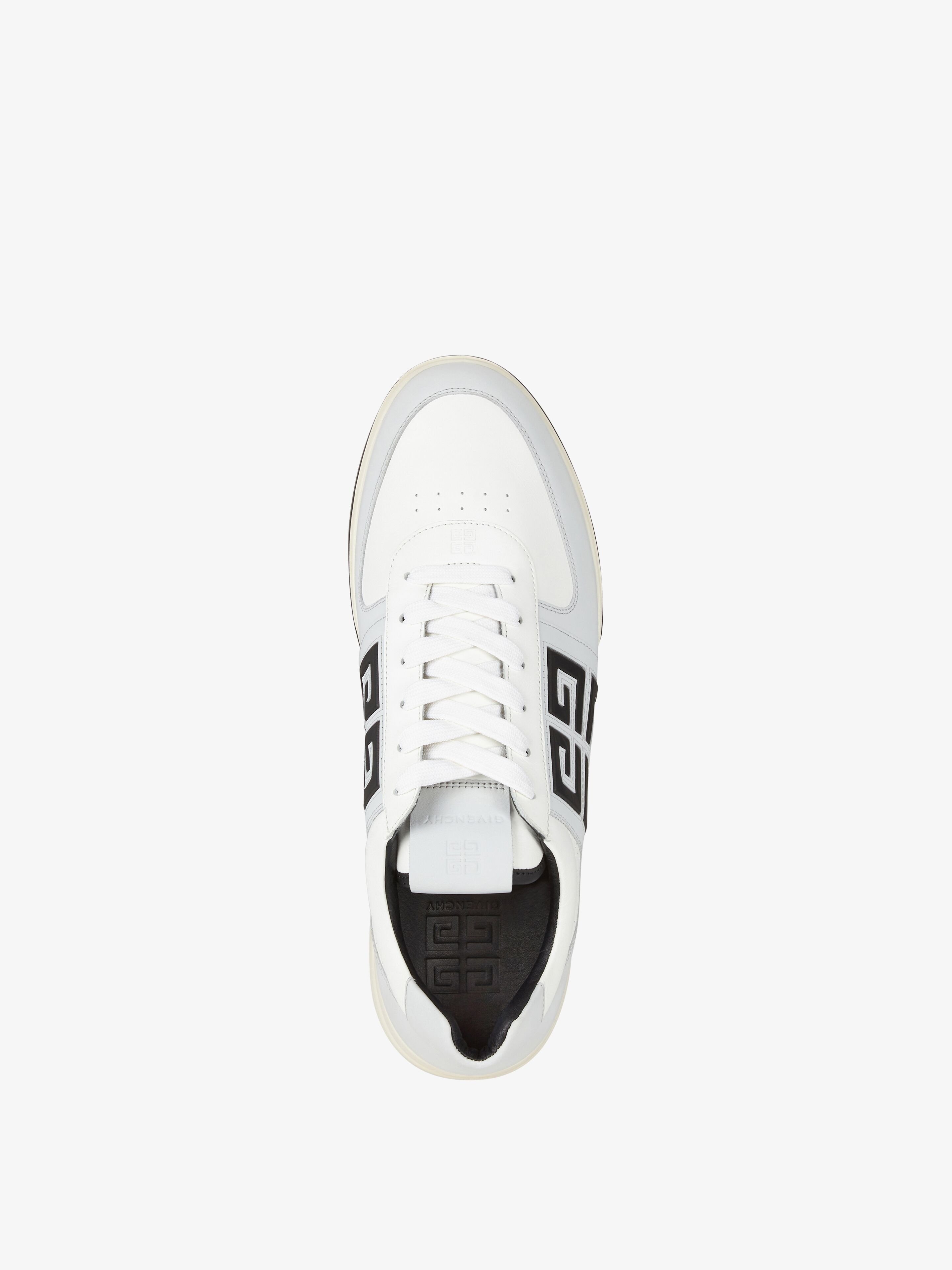 Givenchy G4 Leather Sneakers In White