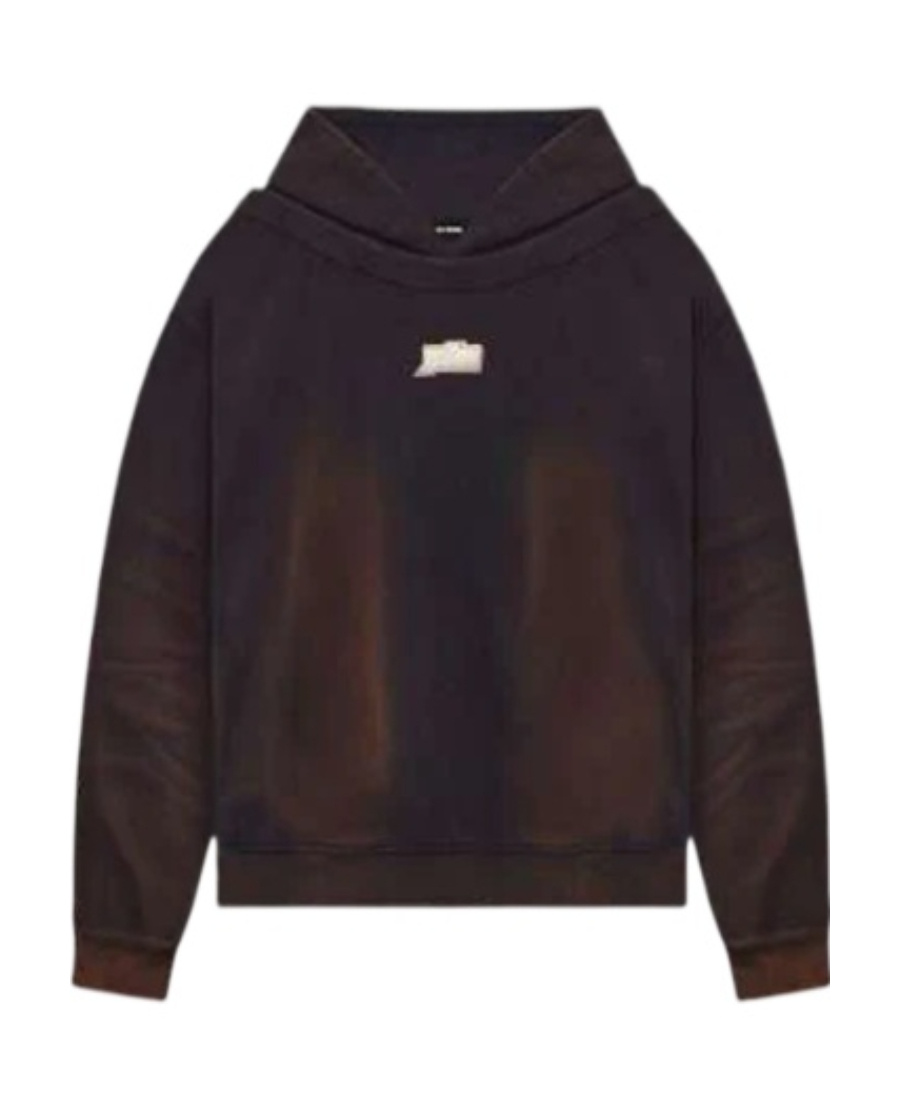 We11 Done Logo Pullover Sweater In Black