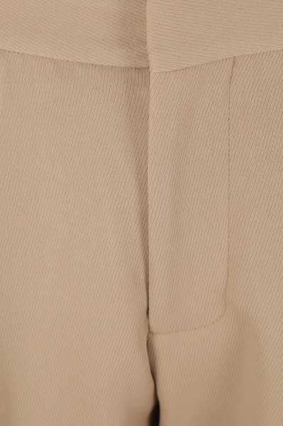 Marni Pleated Cropped-leg Trousers In Nude