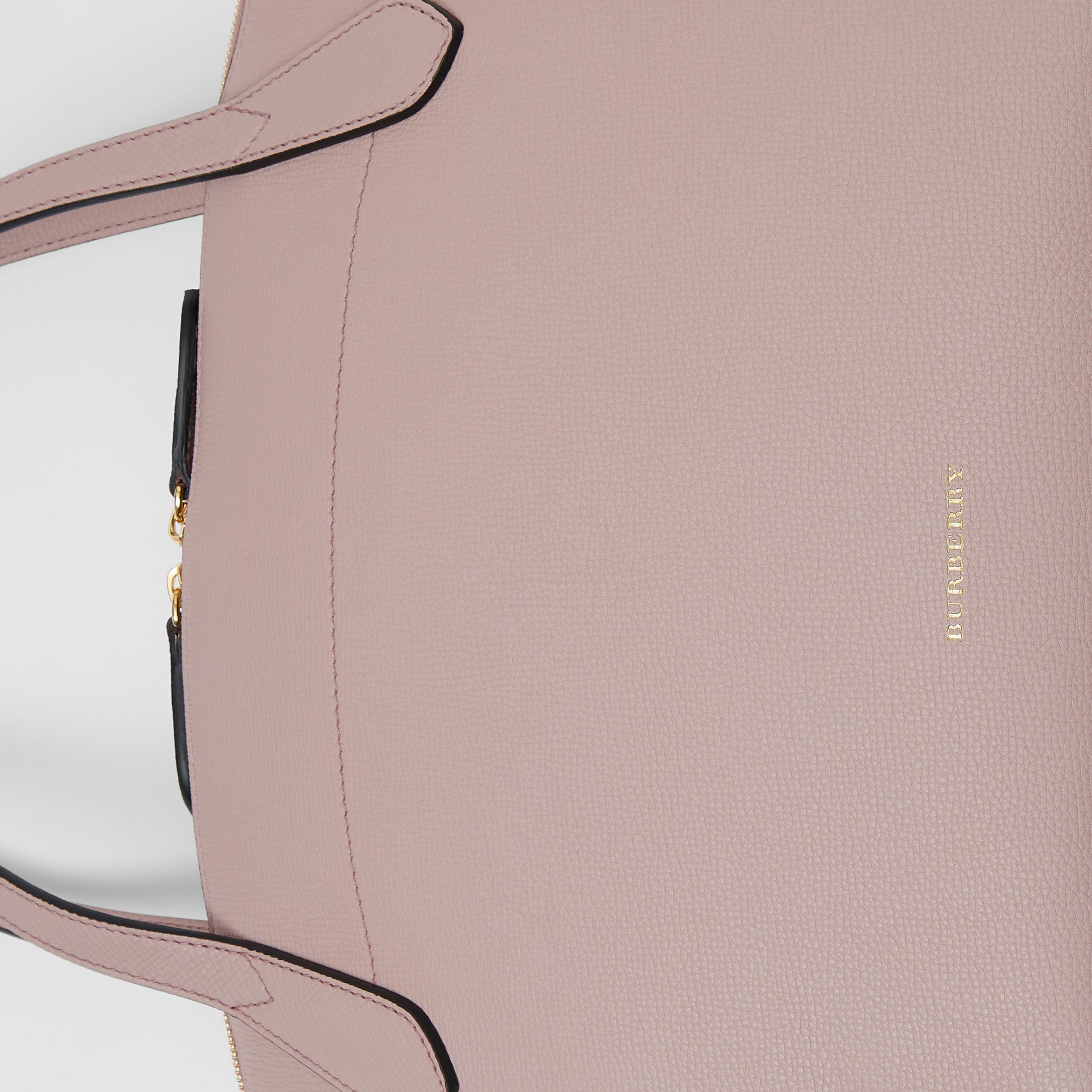 Burberry Logo Handbag In Nude