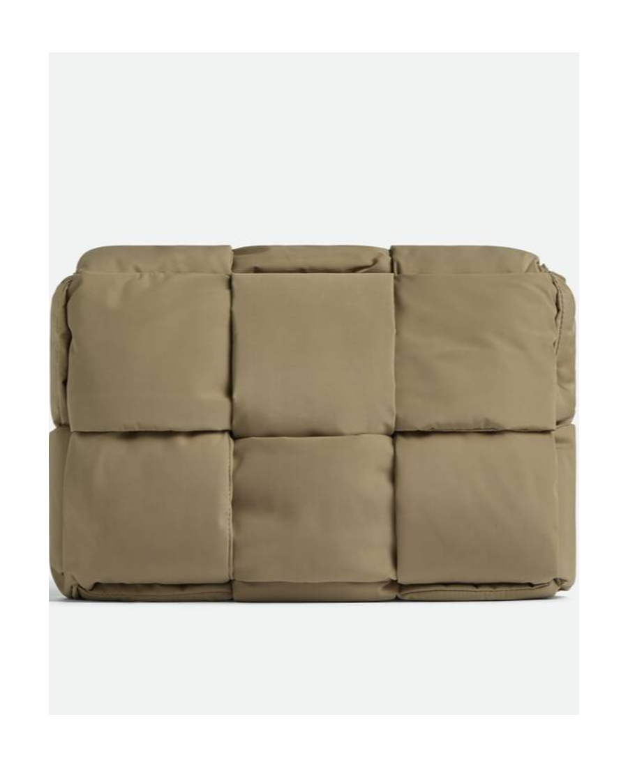 Bottega Veneta Pillow Cassette Messenger Bag In Brown