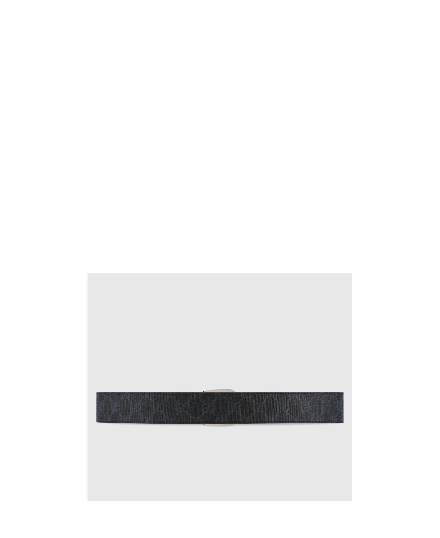 Gucci Leather Adjustable Belt In Black