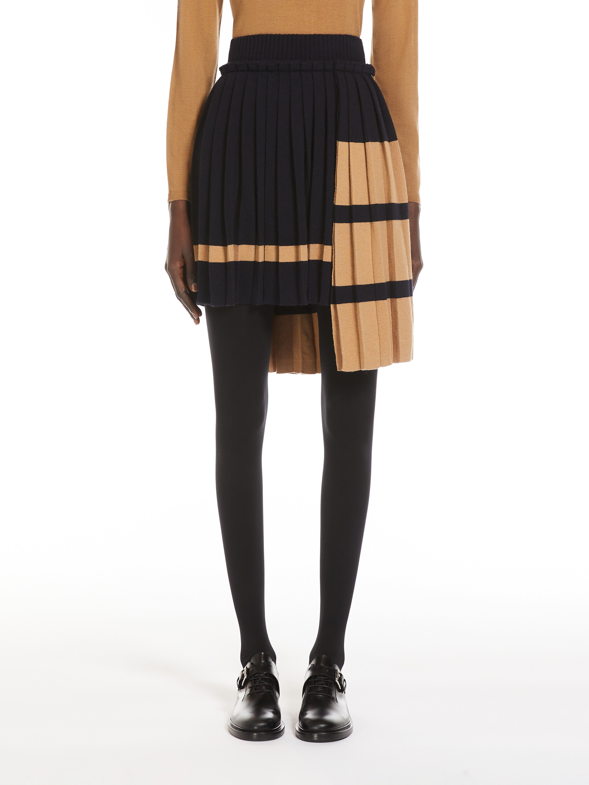 Max Mara Sava Skirt Navy In Black