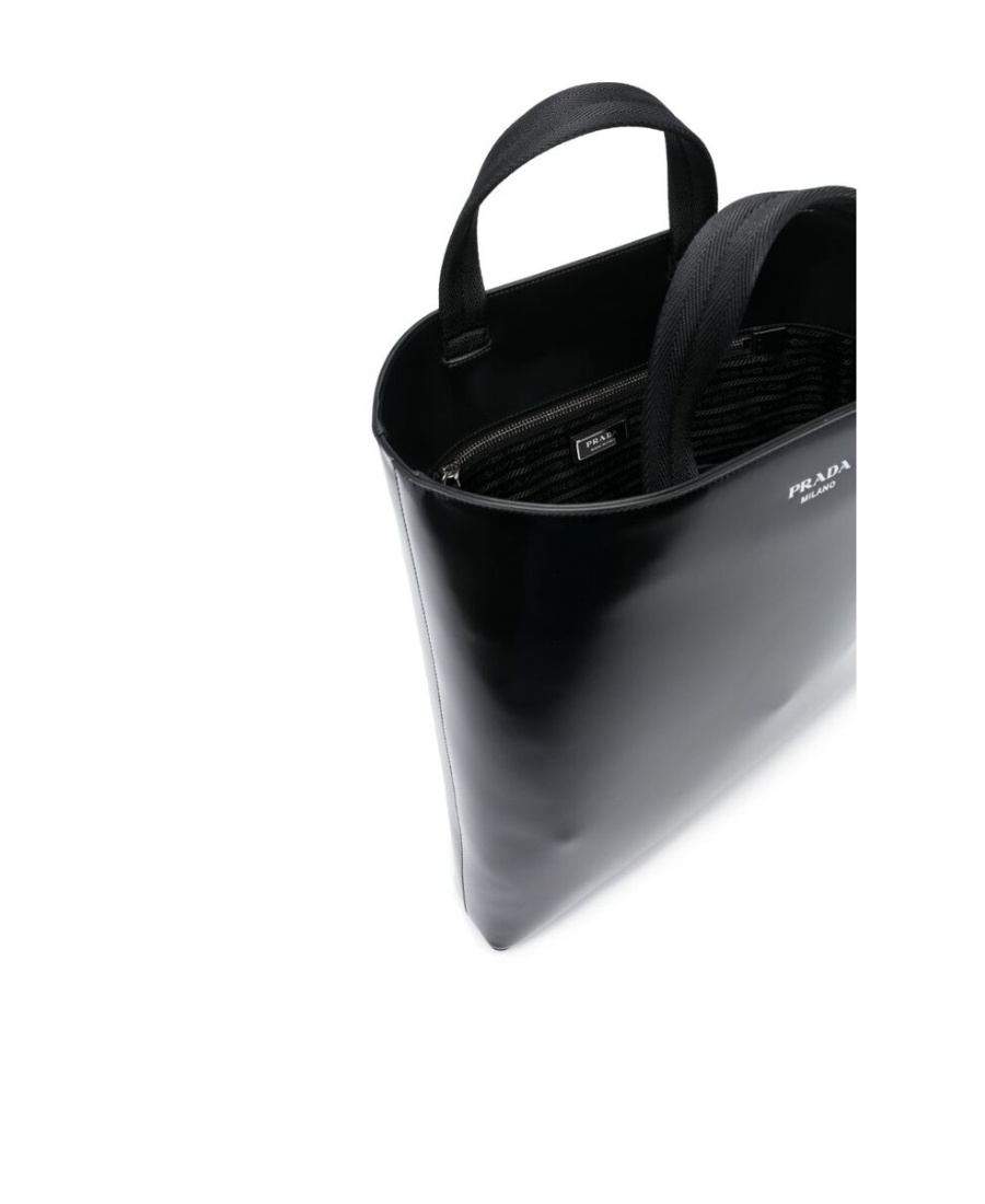 Prada Double-handle Handbag In Black