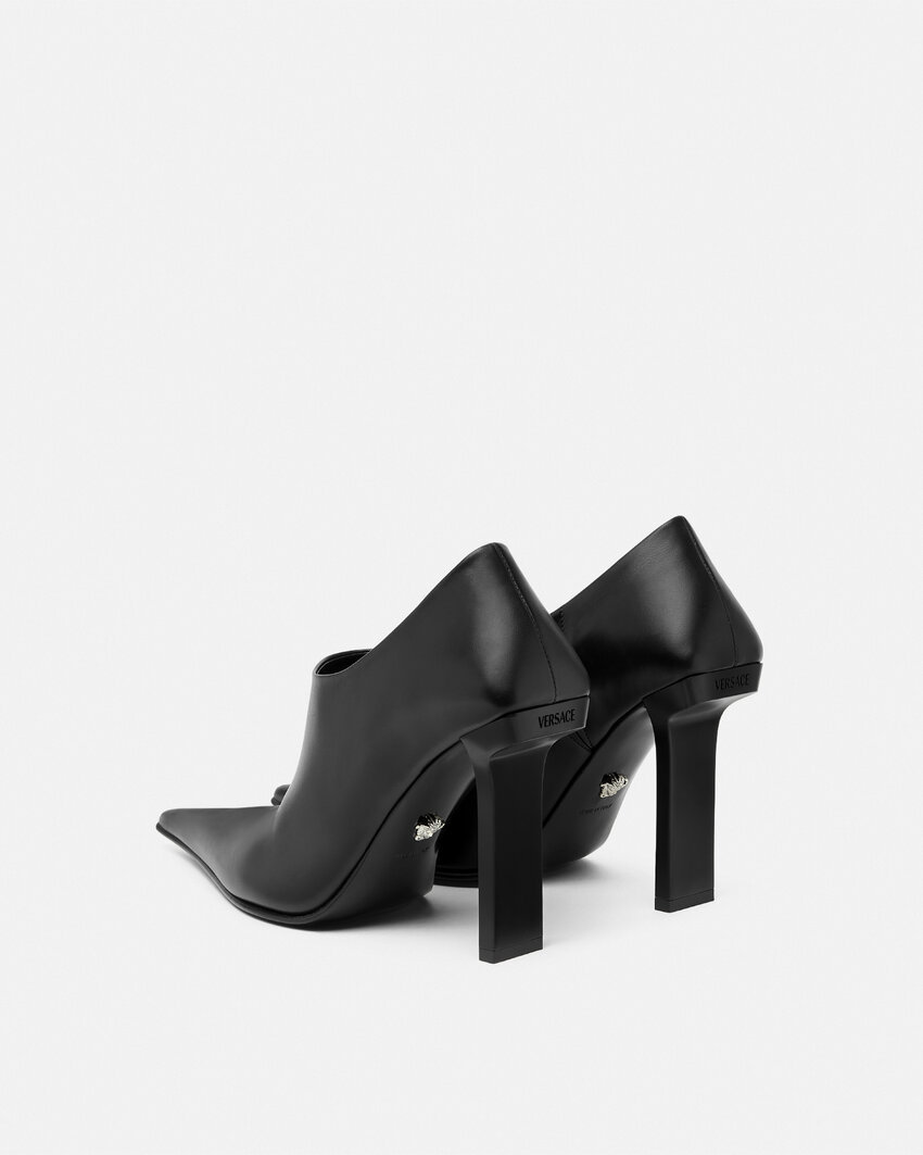 VERSACE LEATHER BOOTS 