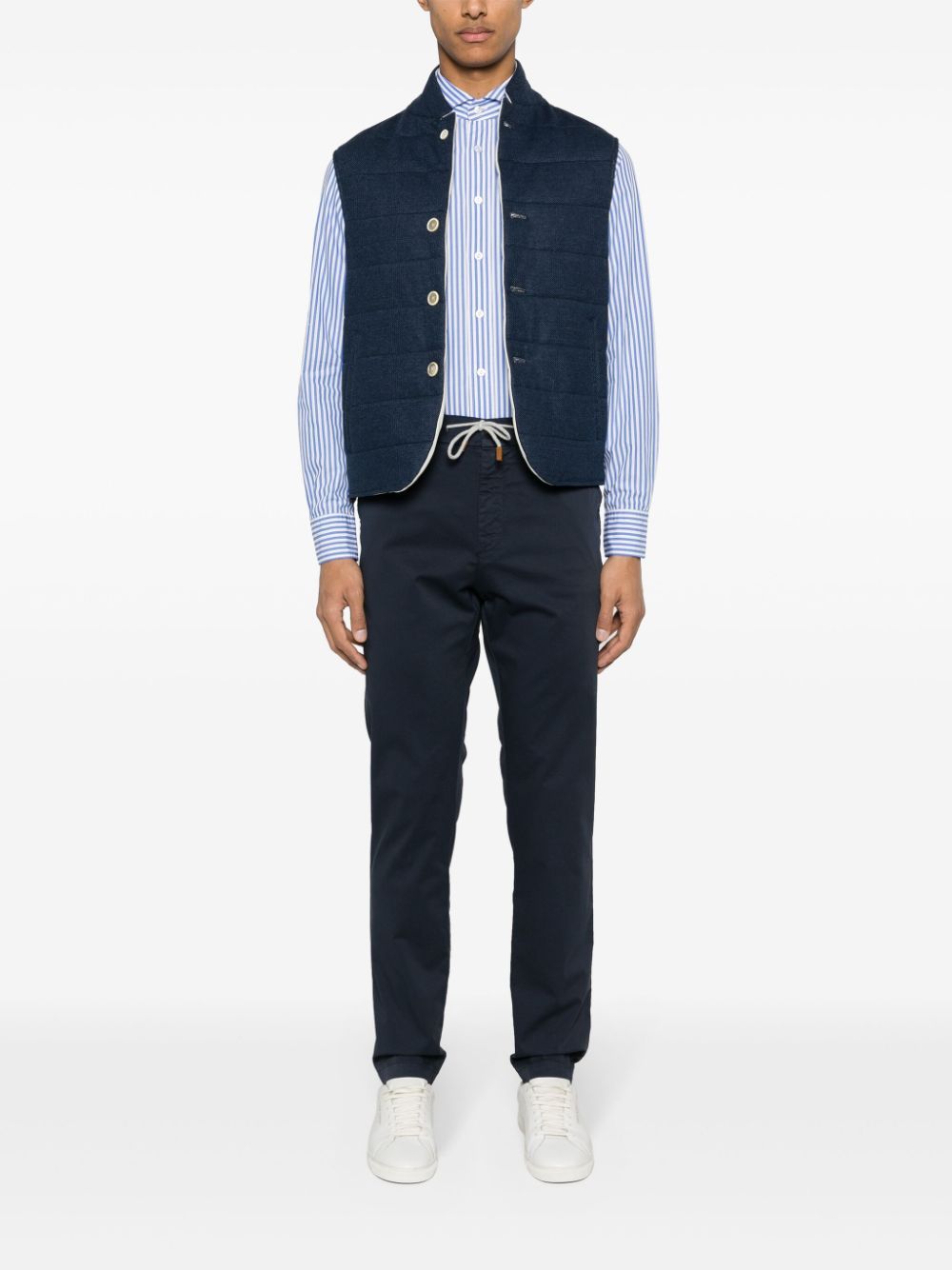 Shop Eleventy Sleeveless Vest