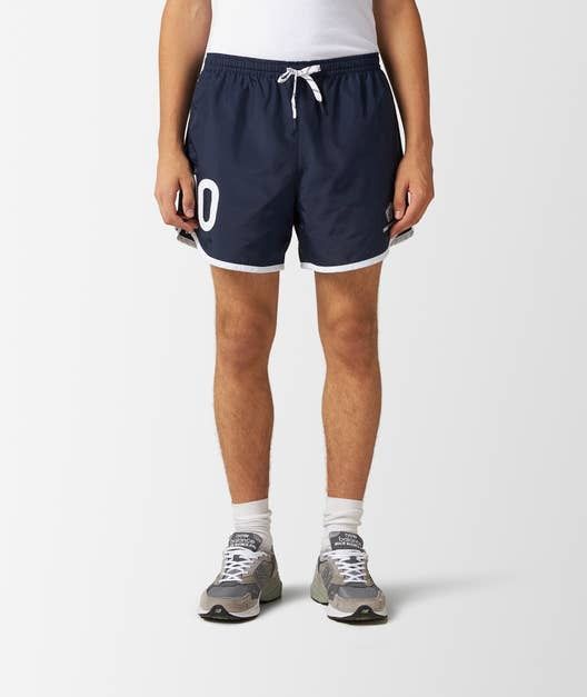 Polo Ralph Lauren Elastic Waist Sports Shorts In Black