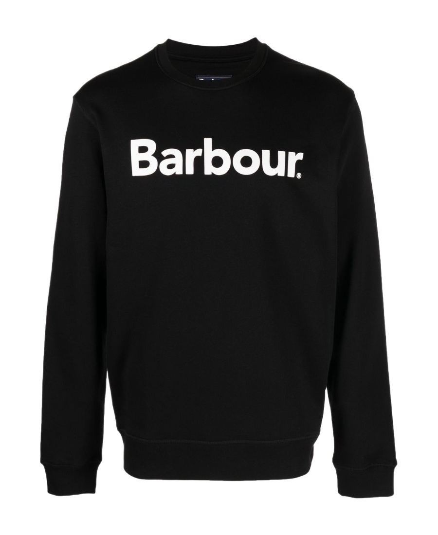 Barbour Long-sleeved Sweater In Black