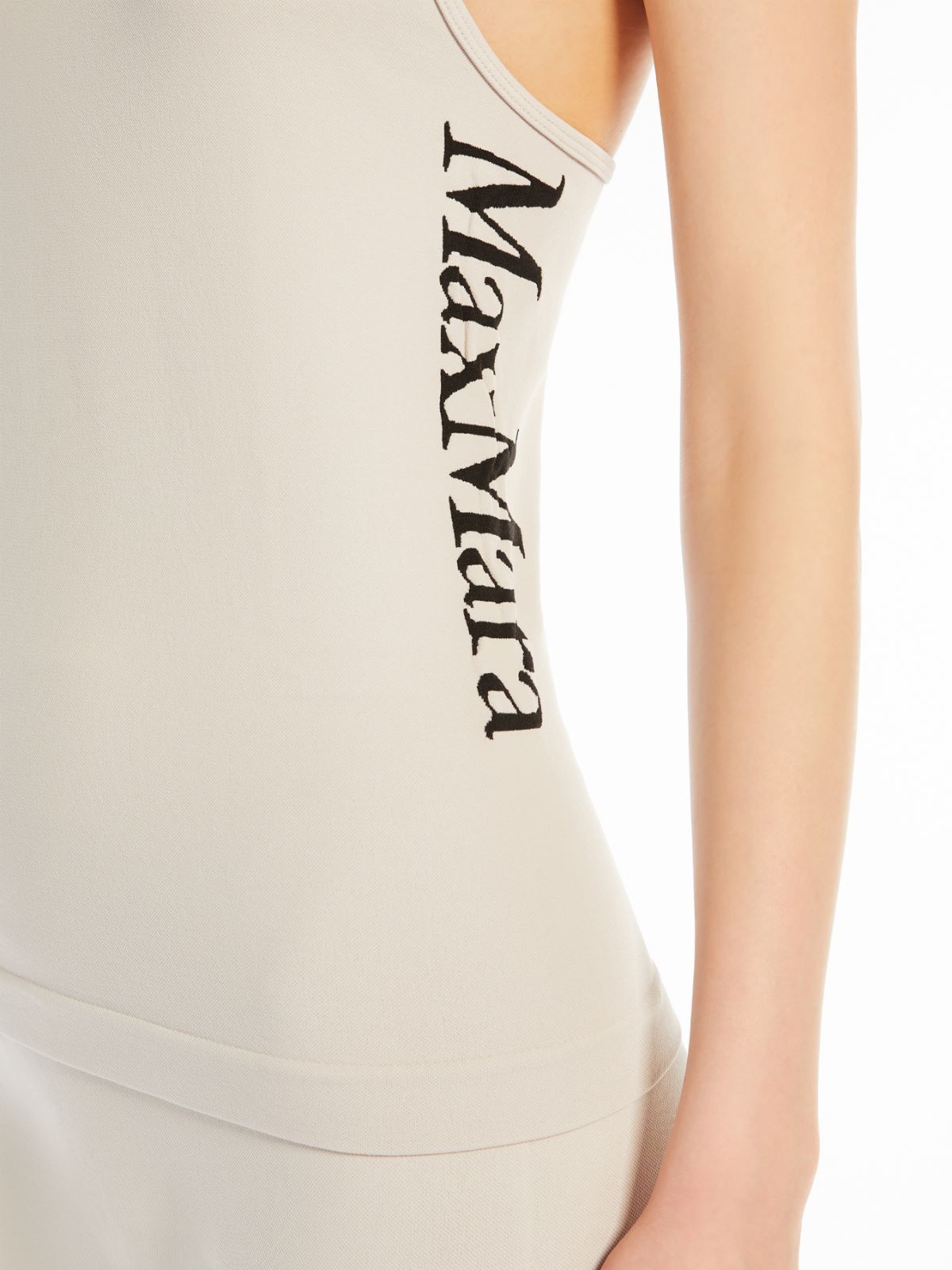 Max Mara Sleeveless Vest In White