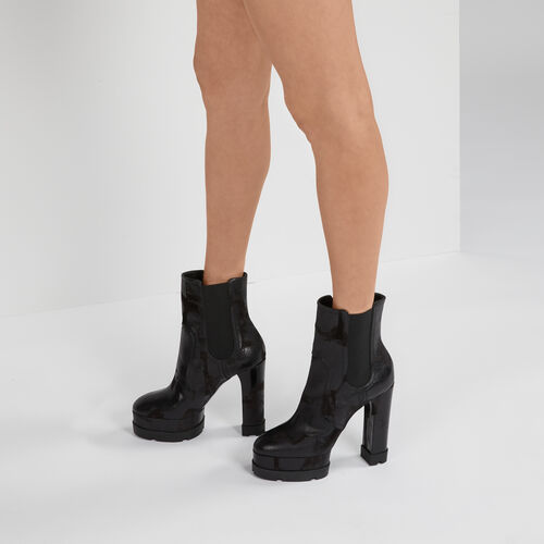 Casadei Nancy 120mm Platform Ankle Boots