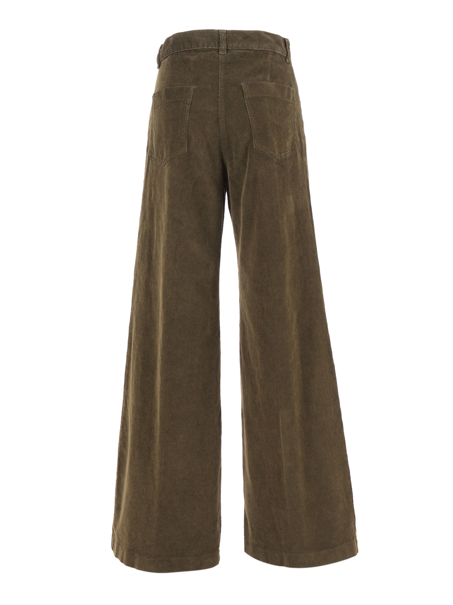 Aspesi Straight-leg Casual Pants In Green