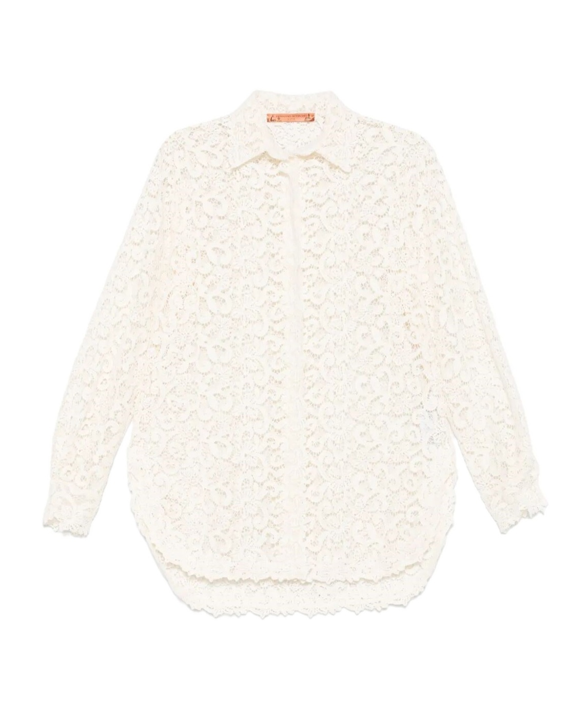 Ermanno Scervino Guipure-lace Shirt