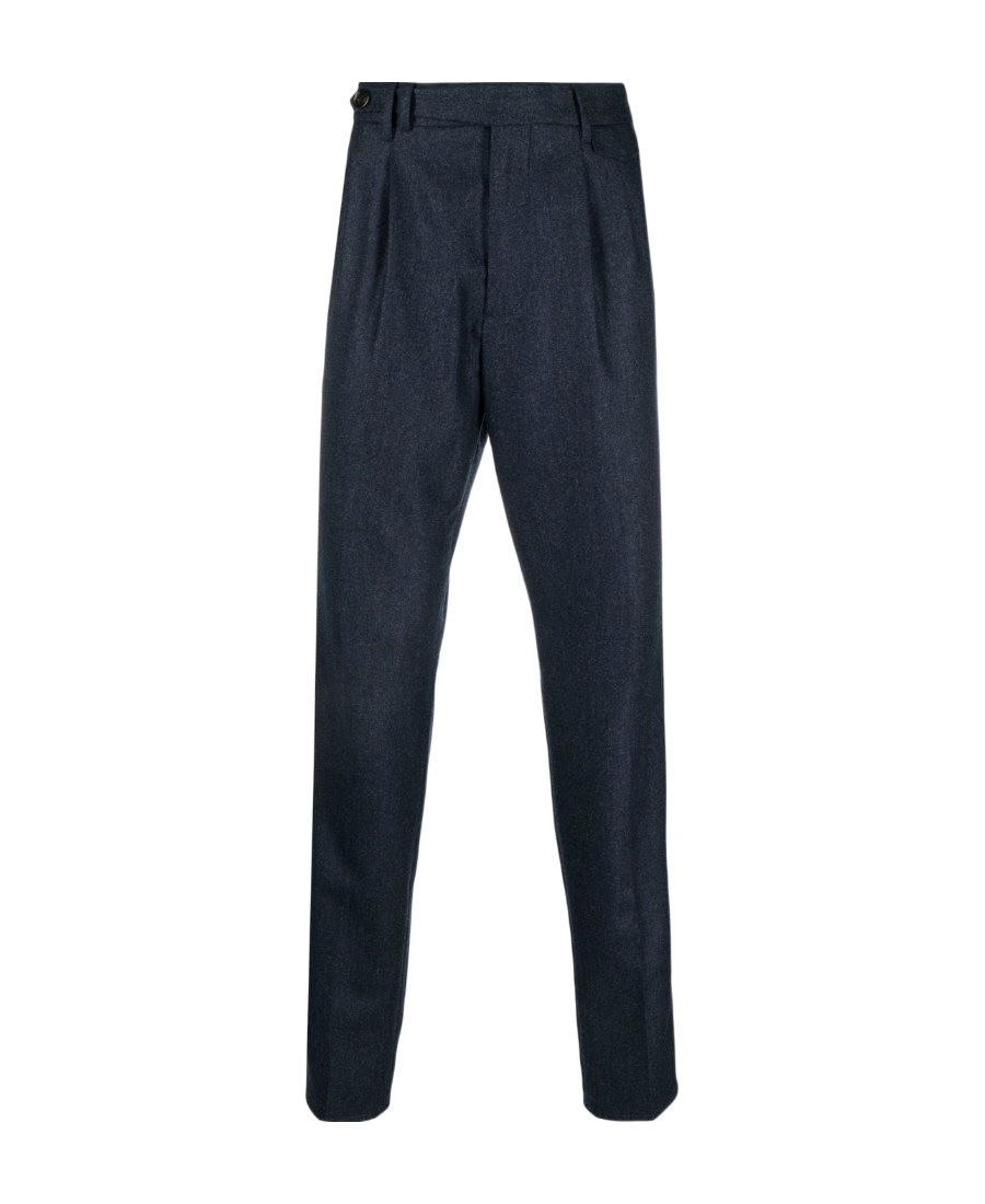 Brunello Cucinelli Tapered Trousers In Black
