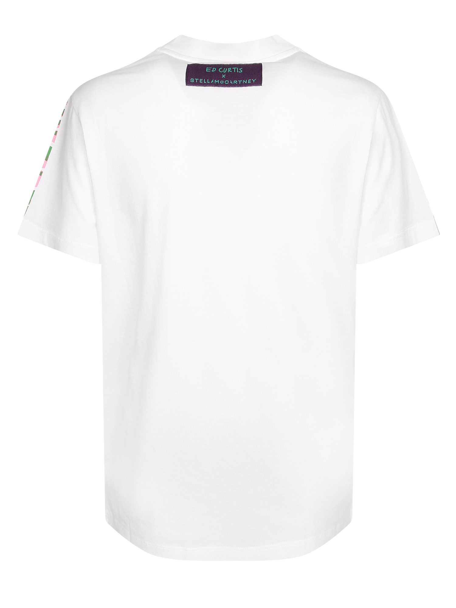 STELLA MCCARTNEY X ED CURTIS PSYCHEDELIC-PRINT T-SHIRT