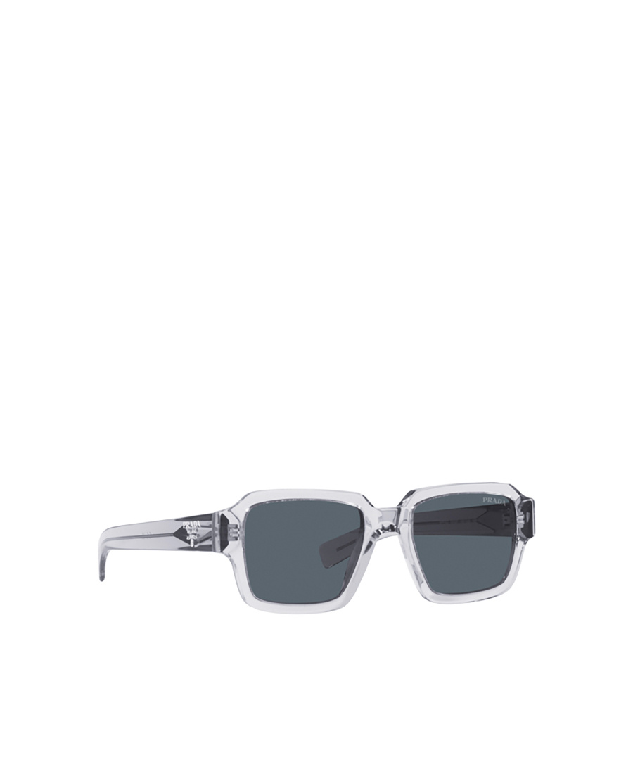 Prada Eyewear Rectangular Frame Sunglasses In Gray