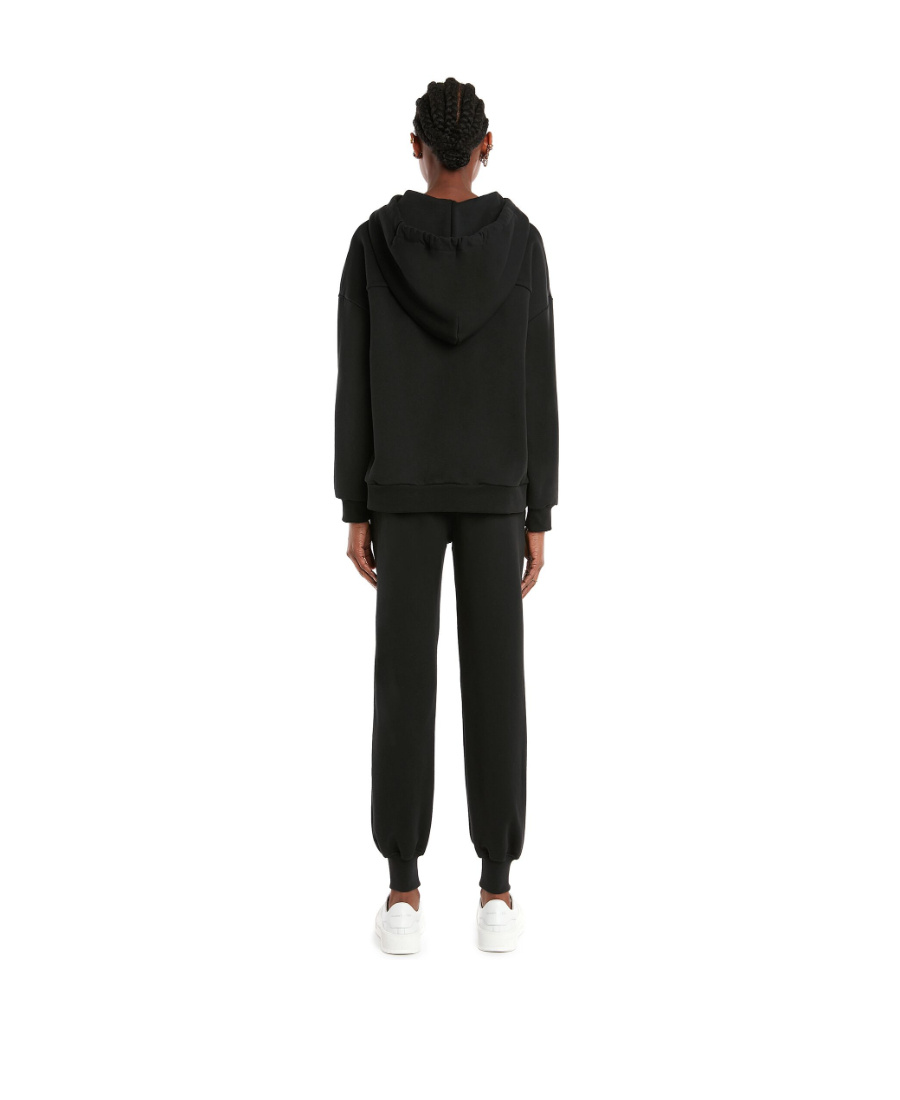 Alexander Mcqueen Logo-print Hoodie In Black