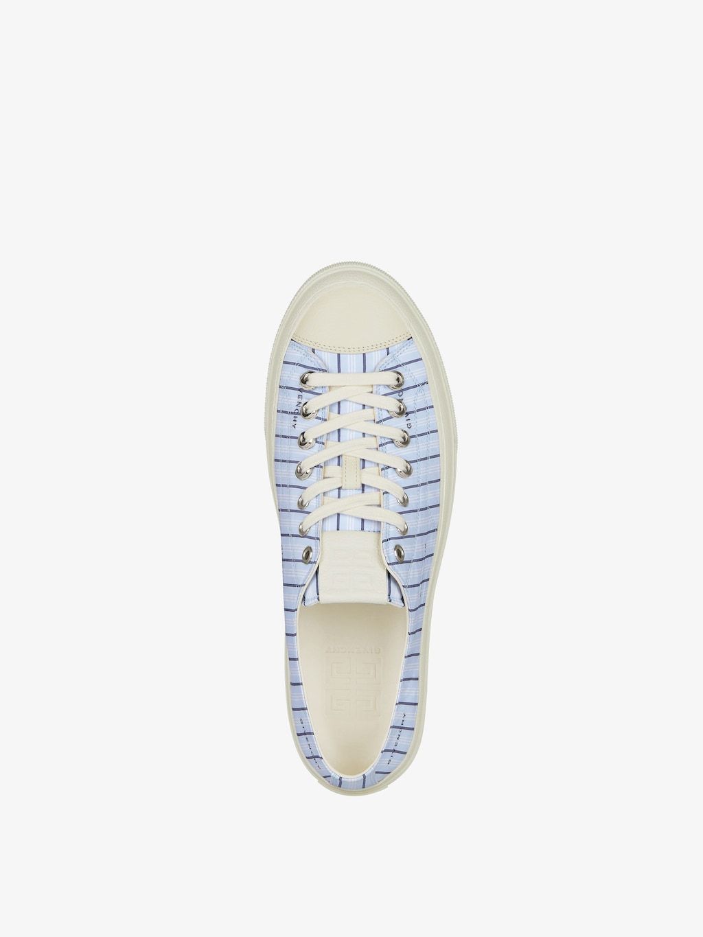 Givenchy Logo Low Upper Board Shoes In Blue