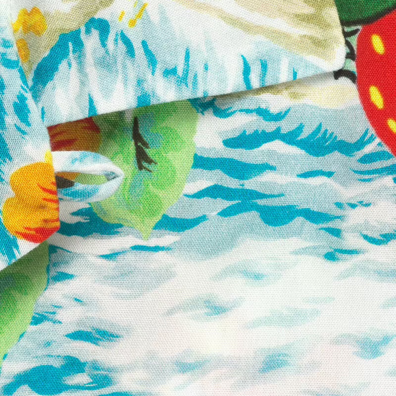 Gucci Strawberry Smoothie-print Shirt In Multicolor