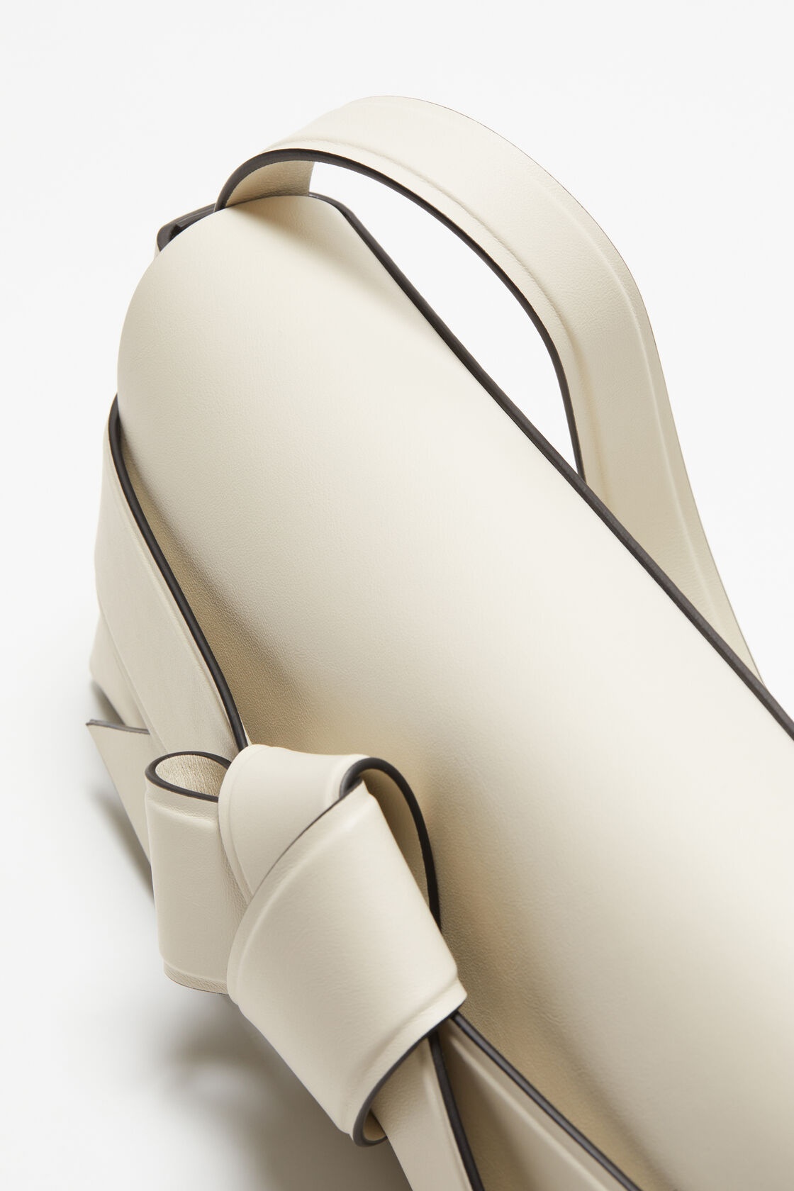 Acne Studios Musubi Shoulder Bag In White