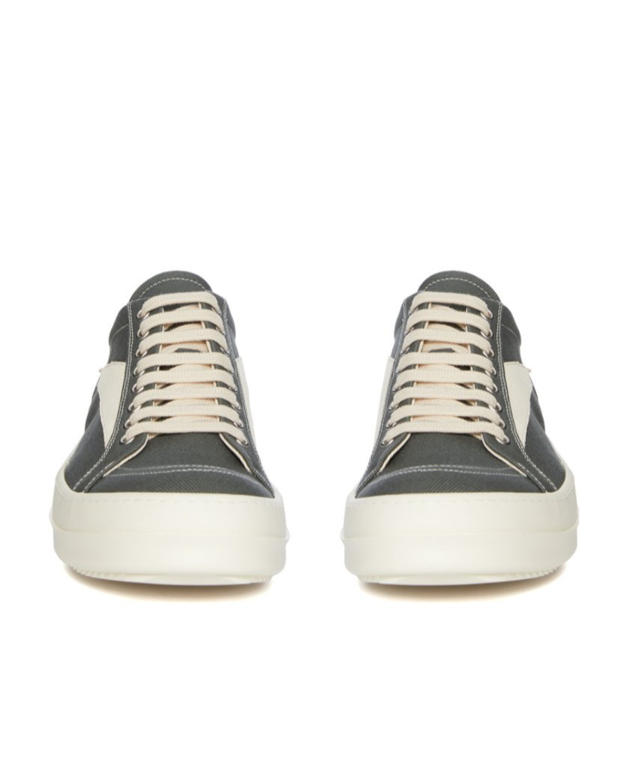 Rick Owens Drkshdw Vintage Low-cut Sneakers In White