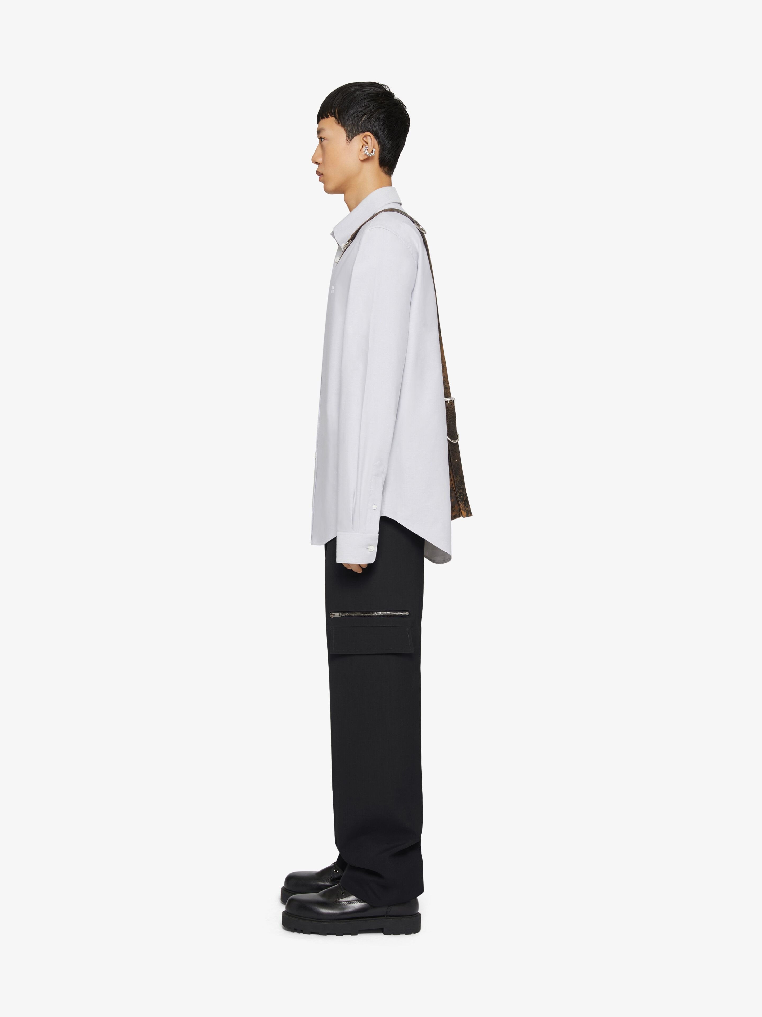 Givenchy Camicia In Cotone In Gray
