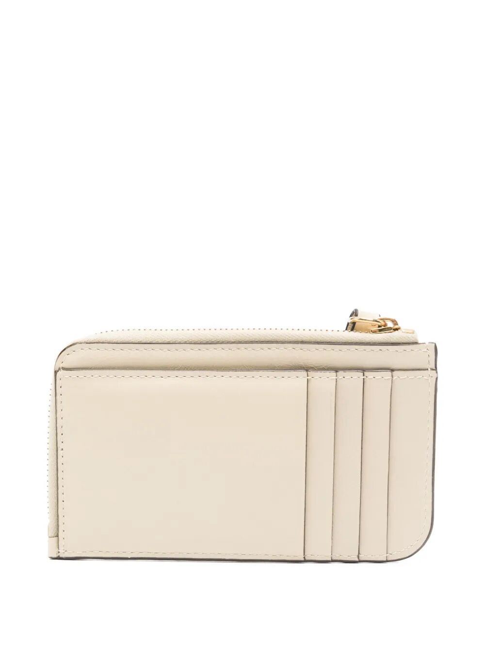 Chloé Alphabet-charm Wallet In Brown