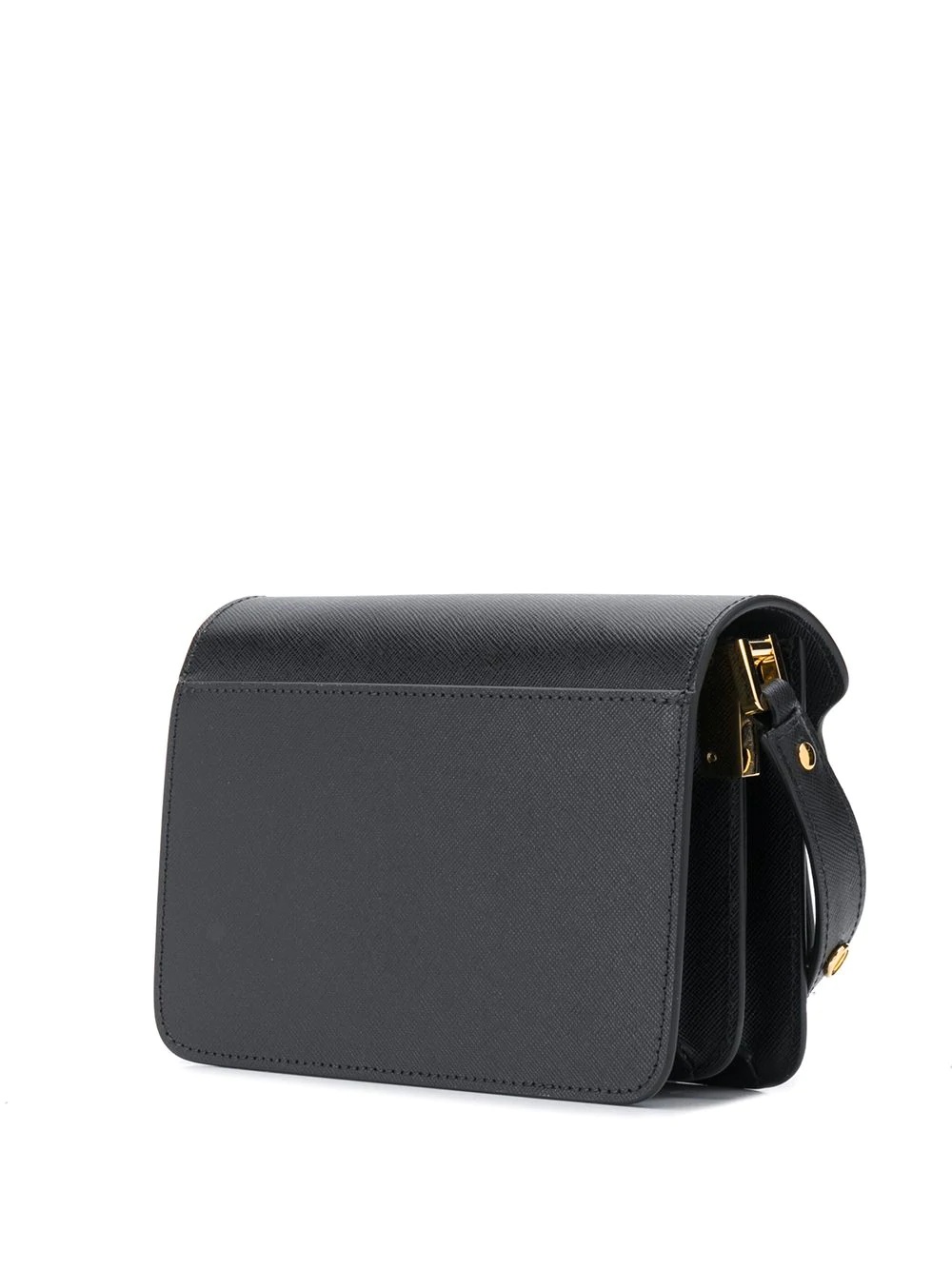 Marni Trunk Shoulder Bag In Black