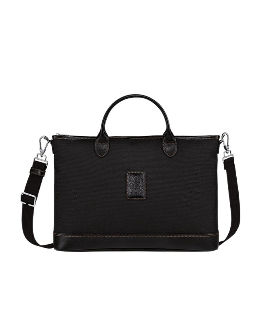 Longchamp Boxford Briefcase In Black